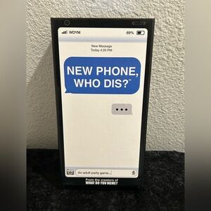 New Phone, Who Dis? Party Game – Hilarious Adult Text Challenge – Like New